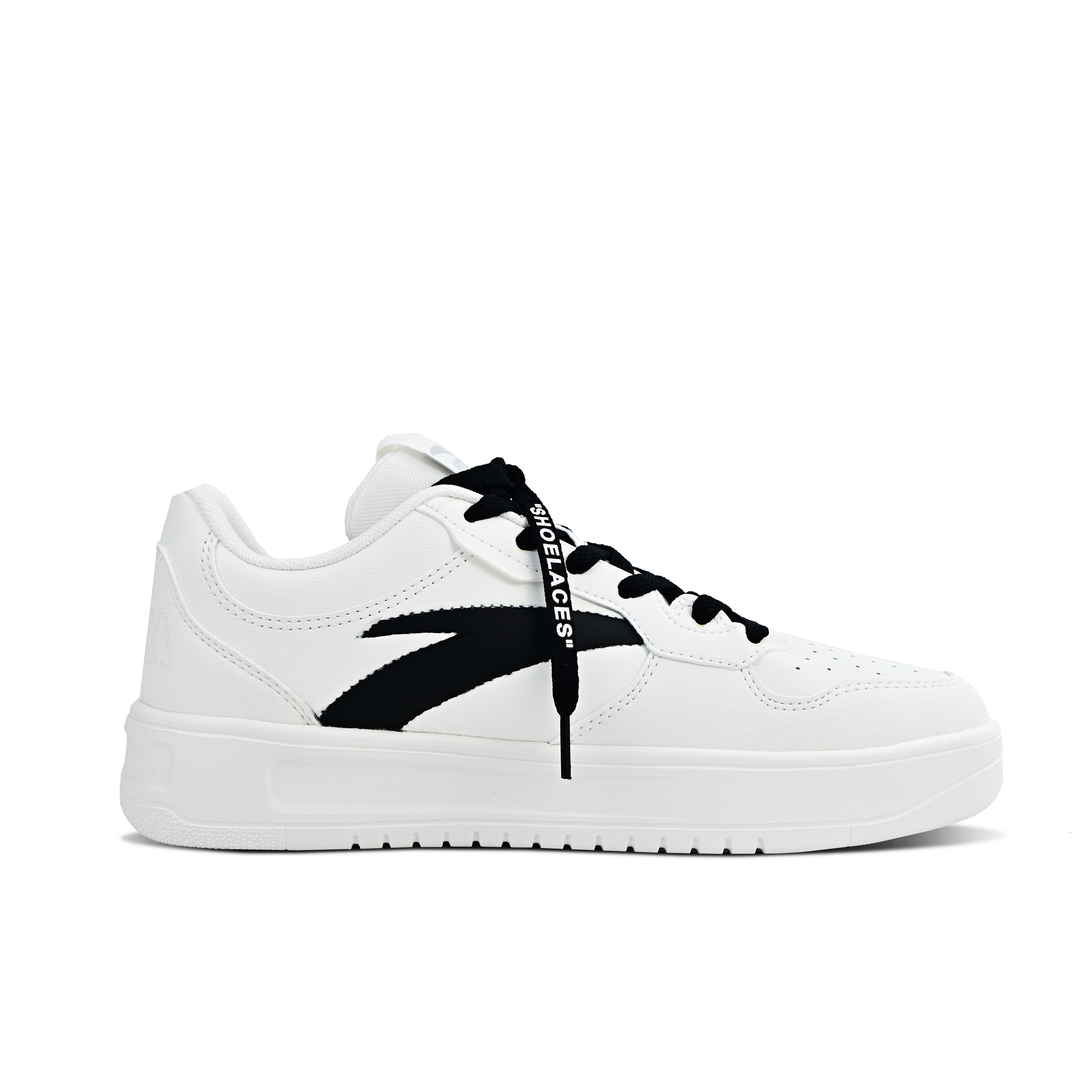 Anta Relaxed Wear resistant And Lightweight Low Top Skateboard Shoes Men's Black White