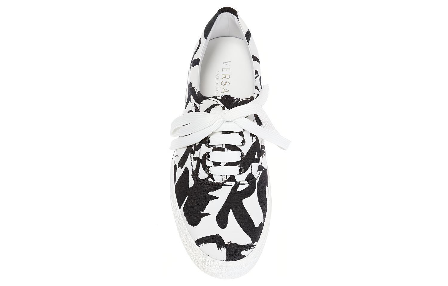 VERSACE Low Top Skateboard Shoes Men's White Black купить в интернет-магазине Yoocart с быстрой доставкой по России.