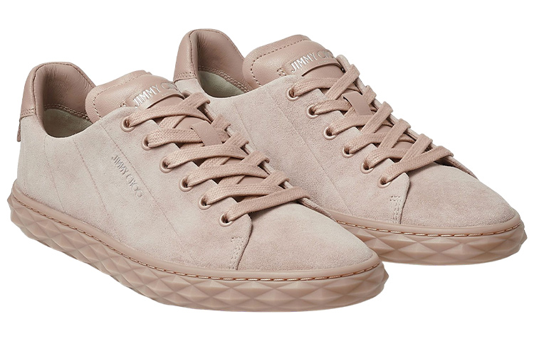 Jimmy Choo Low Top Skateboard Shoes Women's Pink