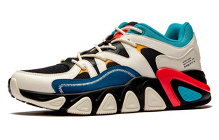 361° Chunky Sneakers Men Low-Top Black/White/Blue