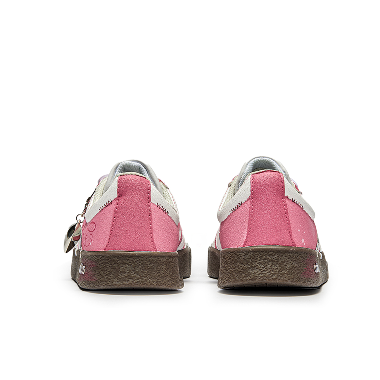 Adidas Neo VL Court Lifestyle Wu World, Box, Heart Shock Absorbers Low Top Skateboard Shoes Unisex Pink Brown купить в интернет-магазине Yoocart с быстрой доставкой по России.