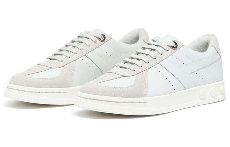 LI NING 1990 Zhengrong C Anti Slip Wear Resistant Low Top Skateboard Shoes Women's Water Mist Gray