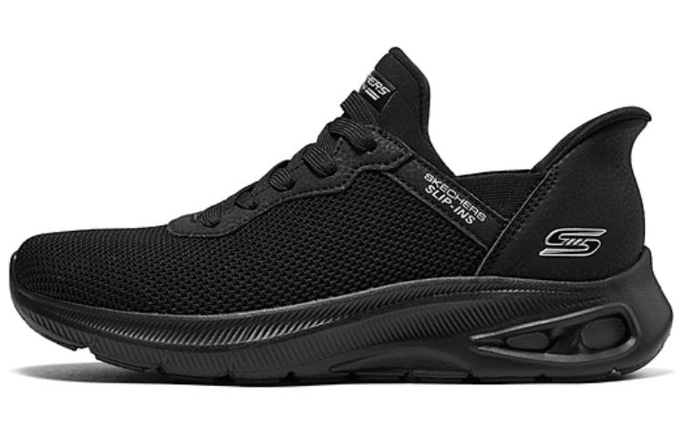 Skechers Cushioning Low-Top Casual Shoes Women's All Black