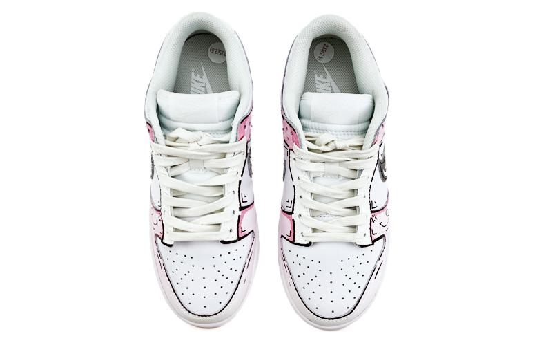 Nike Dunk Low Low-Top Skateboard Shoes Women's Pink White купить в интернет-магазине Yoocart с быстрой доставкой по России.