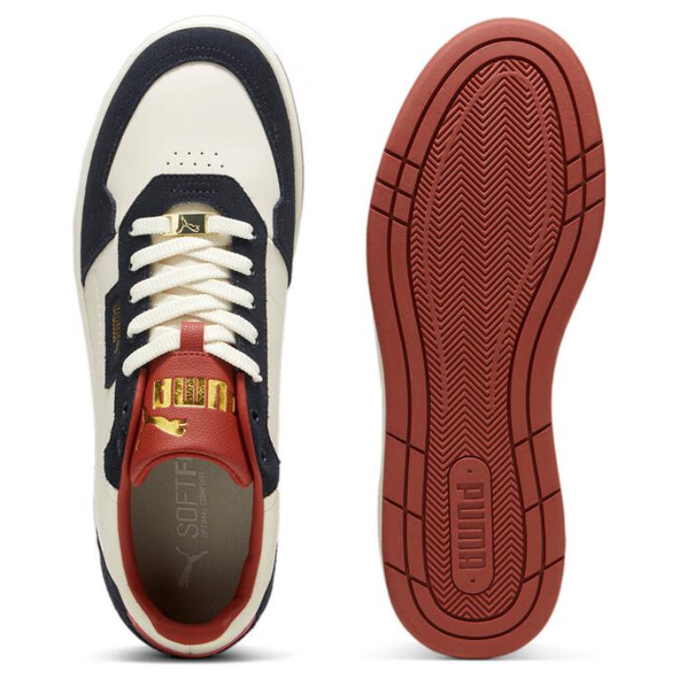 PUMA Low Top Skateboard Shoes Unisex White Marine Blue купить в интернет-магазине Yoocart с быстрой доставкой по России.
