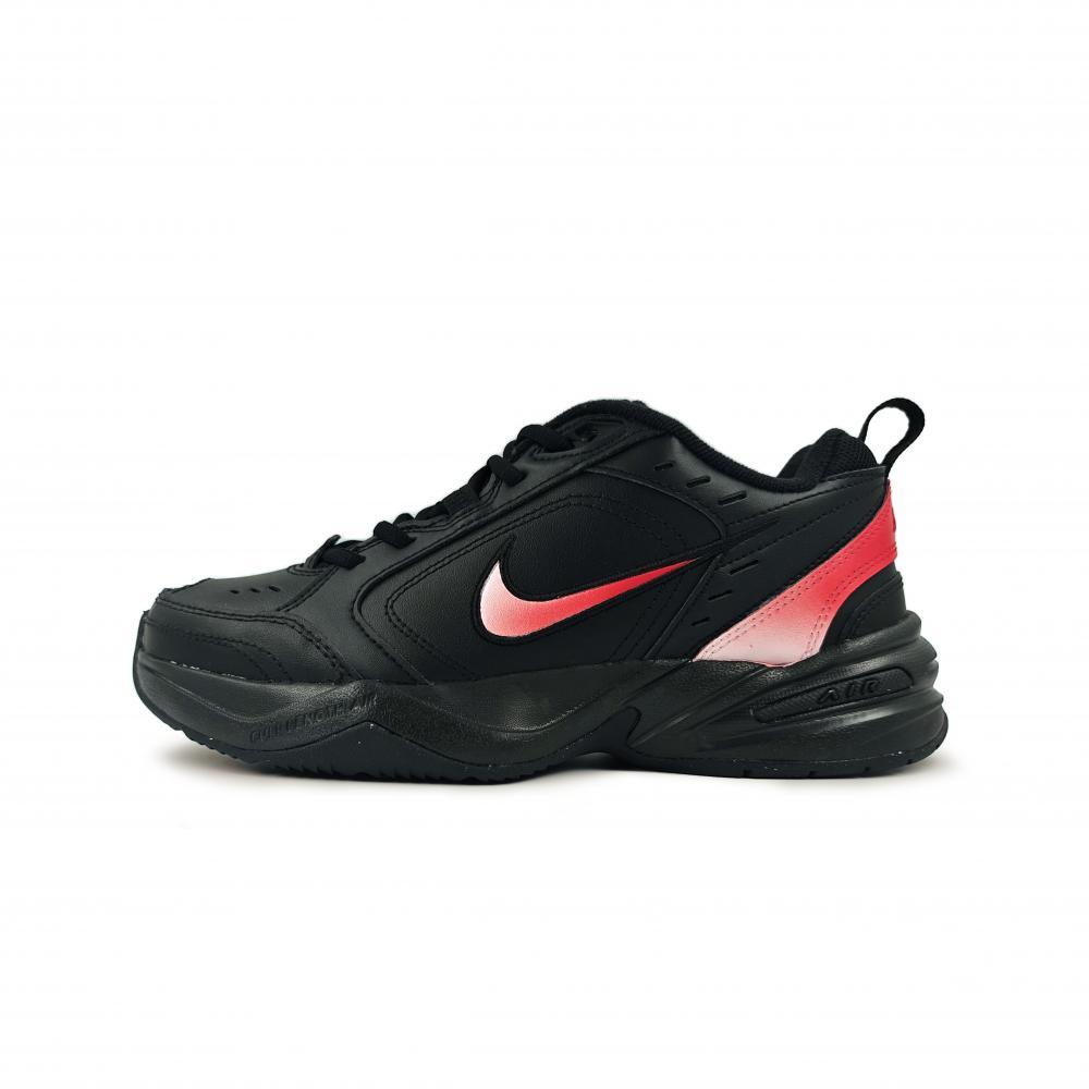 Nike Air Monarch 4 Chunky Sneakers Unisex Low-Top Black Pink