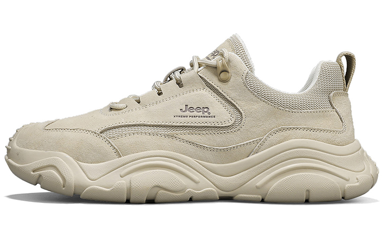 Jeep Outdoor Shoes Men Low Top Sand/Khaki