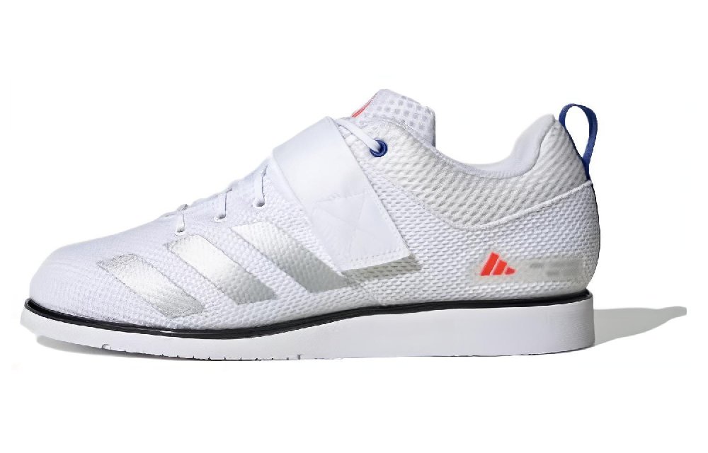 Adidas Powerlift 5 Cloud White Silver Metallic Core Black