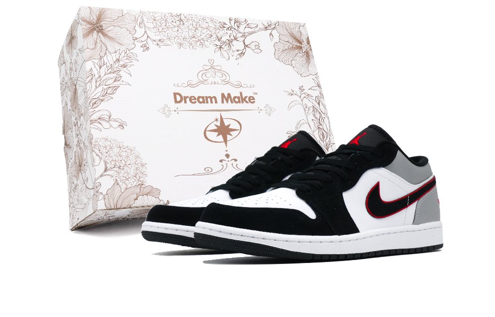 Jordan Air Jordan 1 Vintage Basketball Shoes Unisex Low Top Red