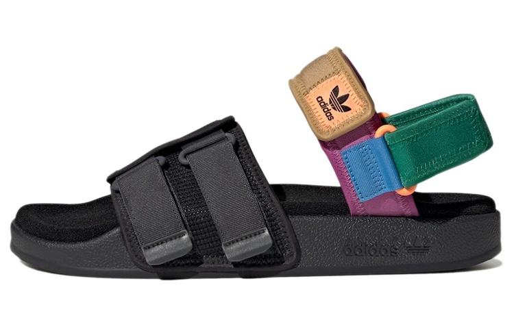 Adidas Adilette Sandal 4.0 'Black Bold Green'