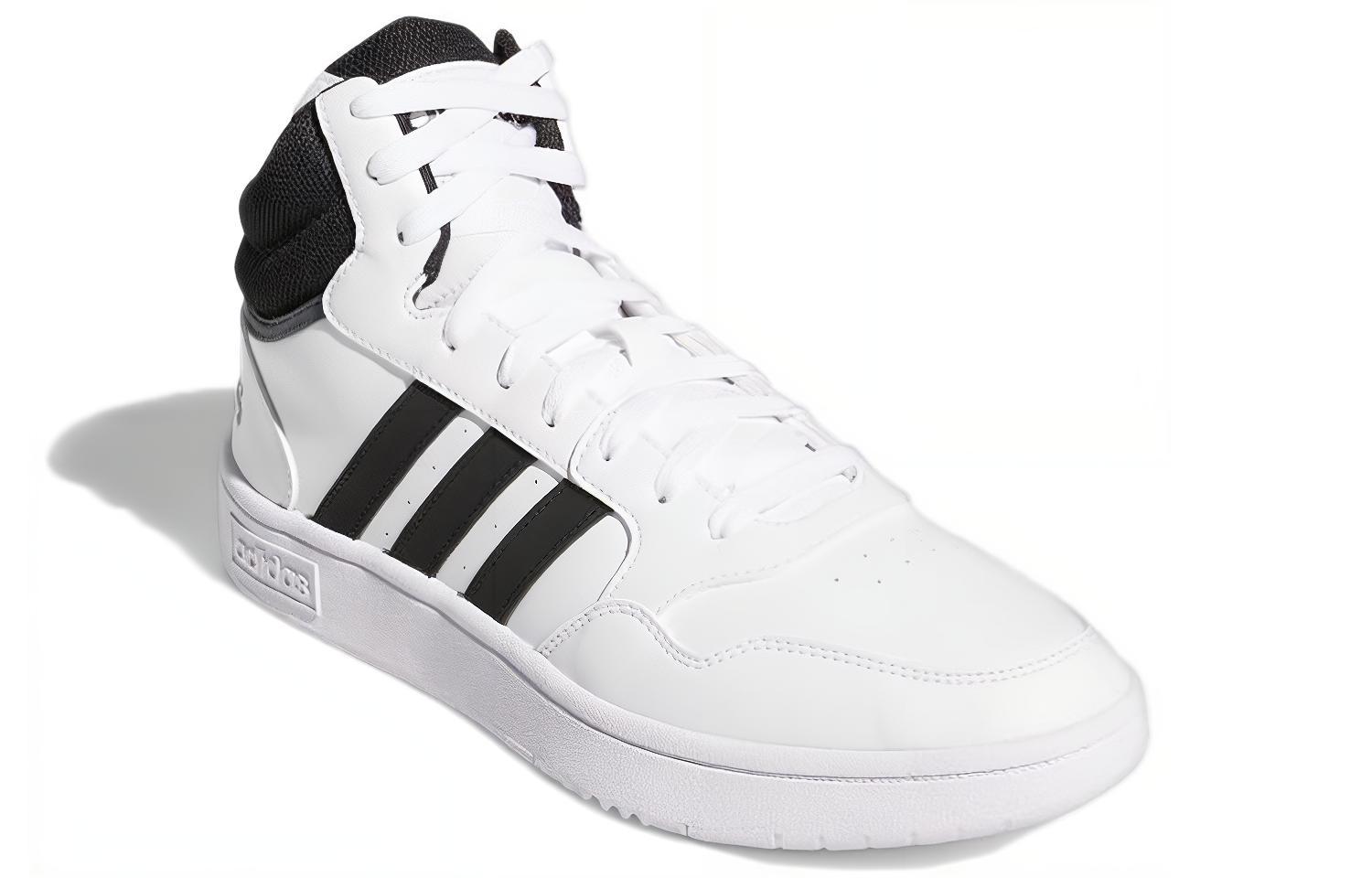 Adidas Hoops 3.0 Mid 'White Black' купить в интернет-магазине Yoocart с быстрой доставкой по России.