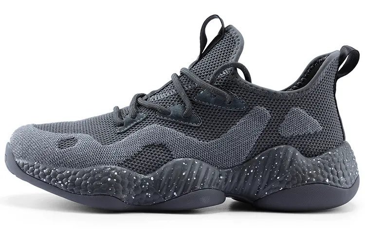 Jeep Street Biking Collection Cushioning Abrasion Resistant Breathable Low Top Chunky Sneakers Men's Gray