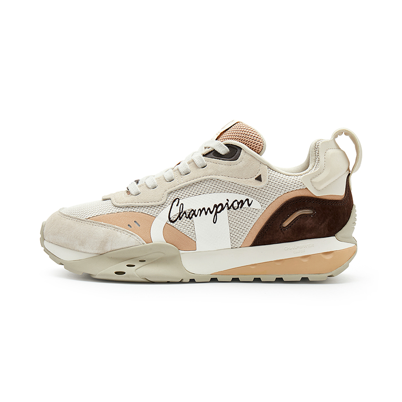Champion Anti-Slip Wear-Resistant Low-Top Running Shoes Men's Brown