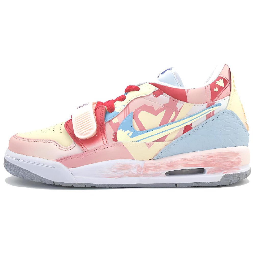 Jordan Legacy 312 Vintage Basketball Shoes Women's Low Top Ecru