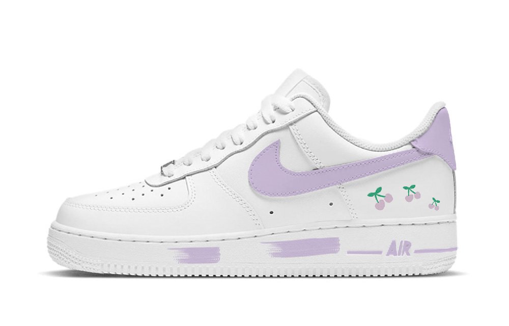 Nike Air Force 1 Skateboard Shoes Women's Mid top Green
