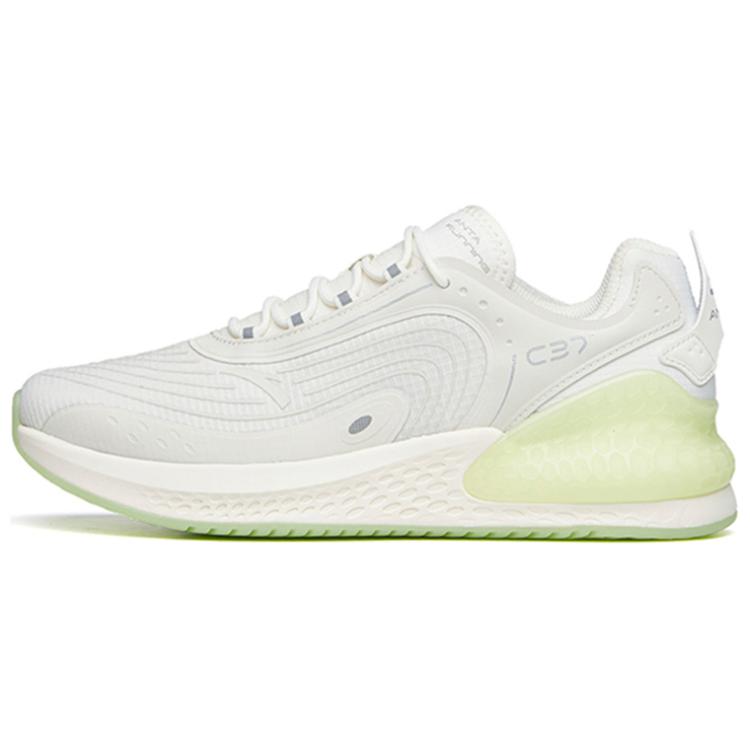 Anta C37+ Running Collection Low-Top Running Shoes Women's White Green Glow In The Dark Edition