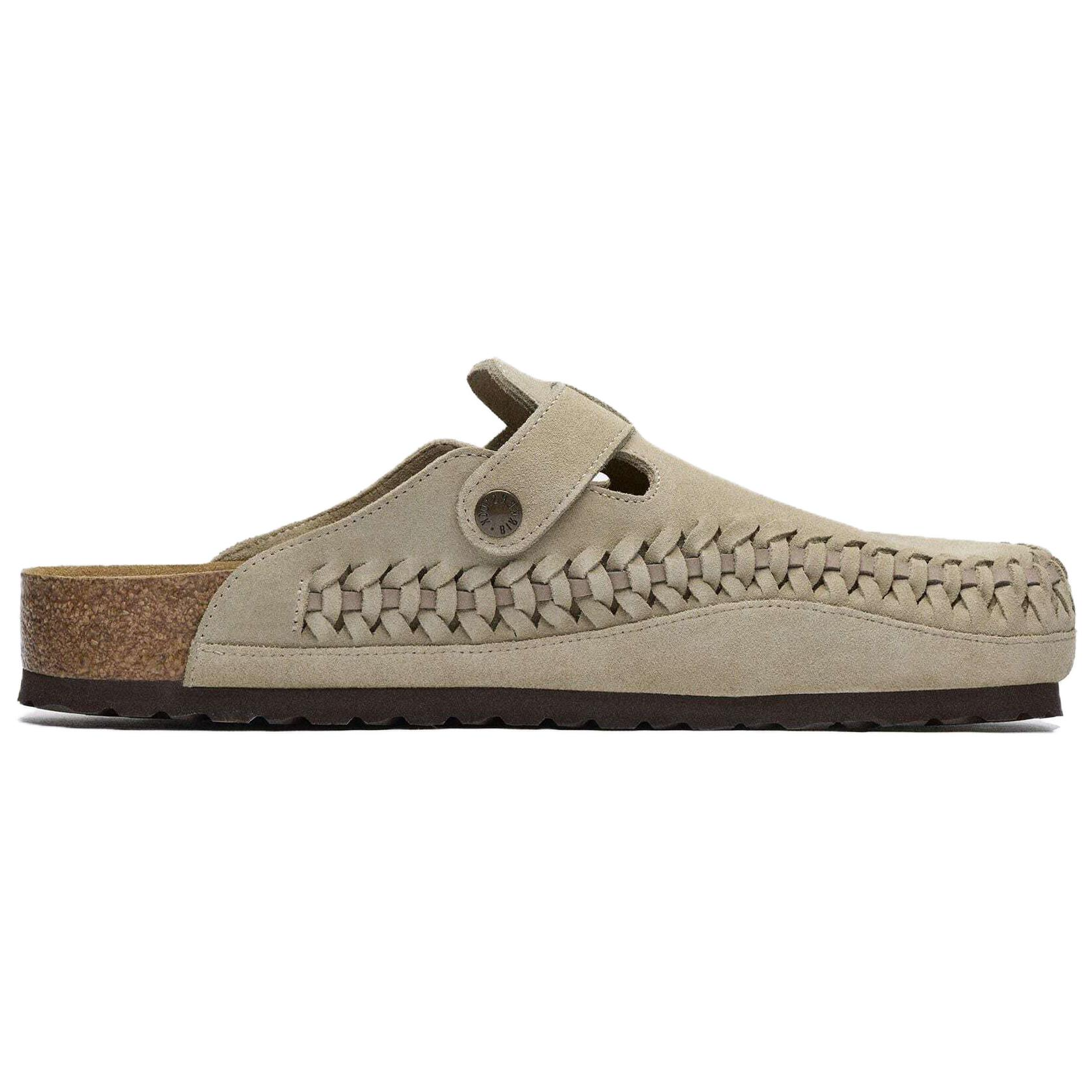 Birkenstock Kith X Boston Braided 'Taupe'