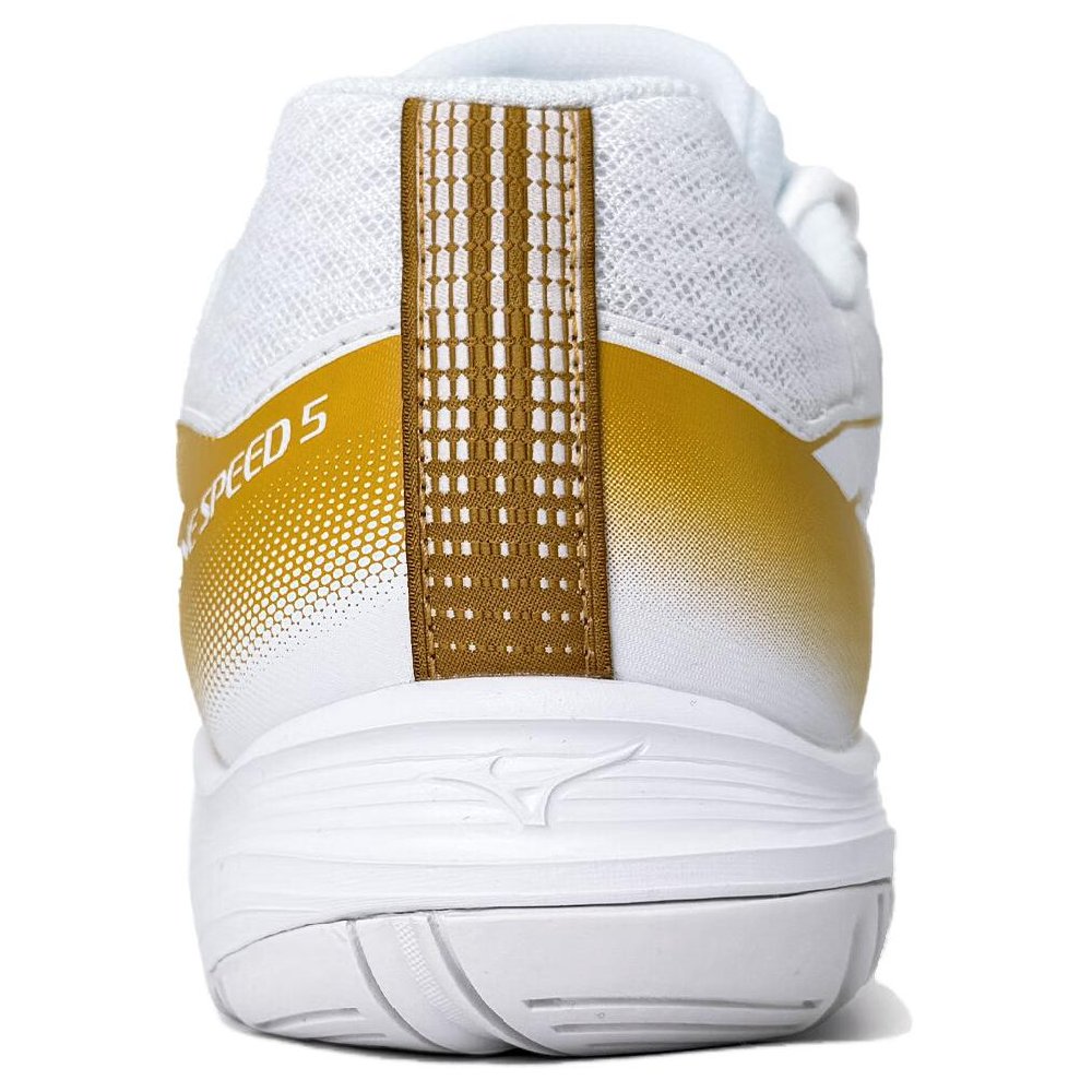 Mizuno Cushioning Breathable Balance Impact-Resistant Low-Top Training Shoes Unisex White Yellow