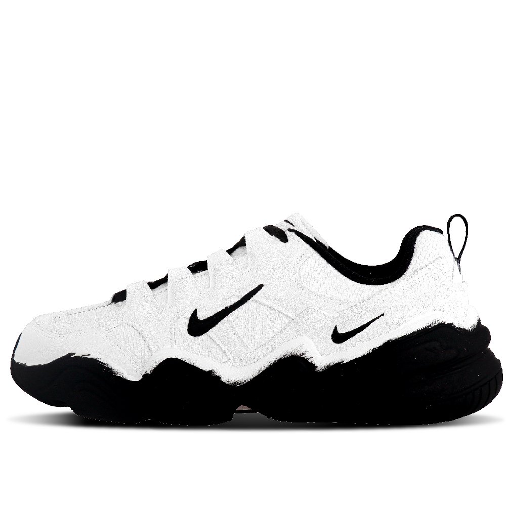 Nike Tech Hera Abrasion Resistant Low Top Casual Shoes Unisex Black White