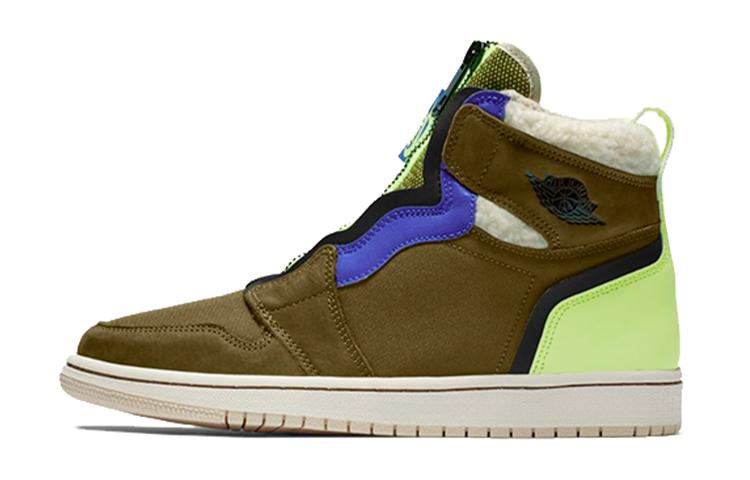 Jordan Air Jordan 1 Винтажные баскетбольные кроссовки High Top Женские