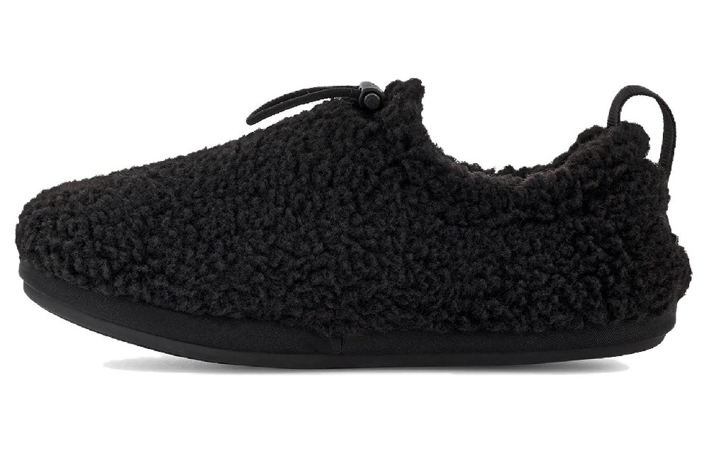 UGG Plushy Slipper 'Black' Women's