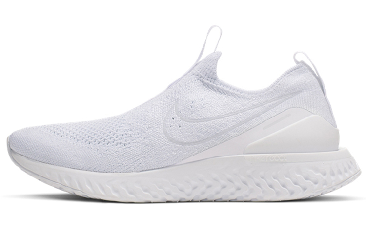 Nike Epic Phantom React Flyknit White Pure Platinum Women's