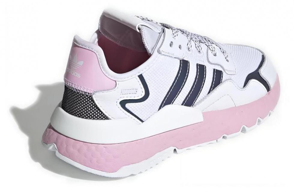 Adidas Nite Jogger Cloud White True Pink Women's купить в интернет-магазине Yoocart с быстрой доставкой по России.