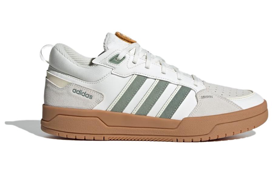 Adidas Neo 100DB Basketball Shoes 'Beige White Green' купить в интернет-магазине Yoocart с быстрой доставкой по России.
