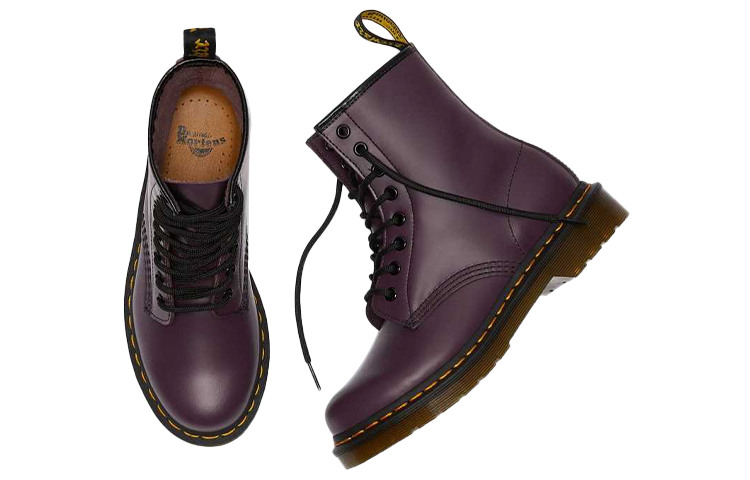 Dr. Martens 1460 Smooth Leather Lace Up Boots 'Purple' Women's купить в интернет-магазине Yoocart с быстрой доставкой по России.