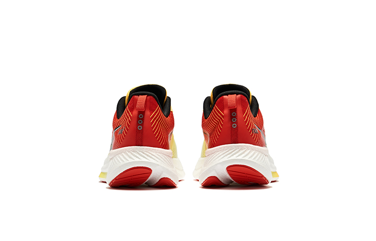 Saucony RIDE 17 Shock Absorbers Low Top Running Shoes Men's White Yellow купить в интернет-магазине Yoocart с быстрой доставкой по России.