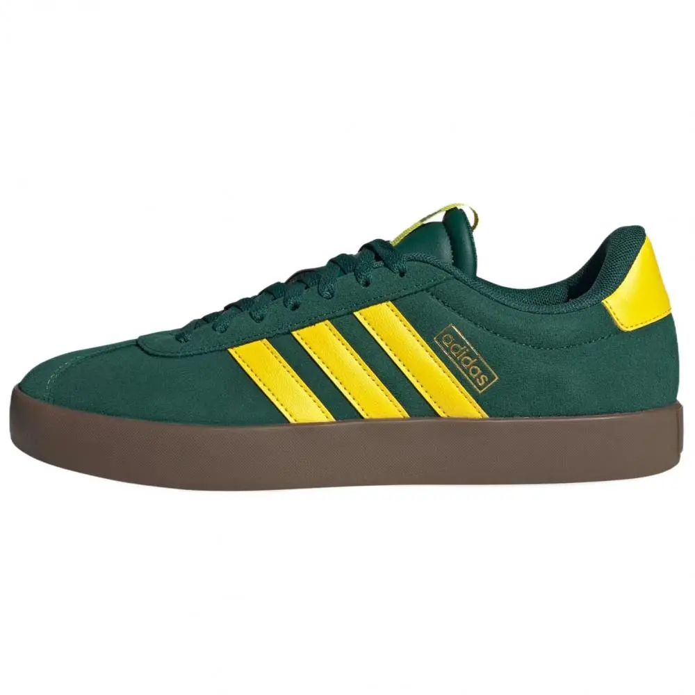 Adidas VL COURT 3.0 Slip Resistant Abrasion Resistant Low top Skateboard Shoes Unisex Green