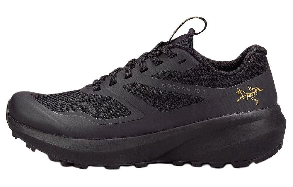 Arcteryx Norvan LD 3 Cushioning Breathable Rebound Low-Top Running Shoes Women's Black