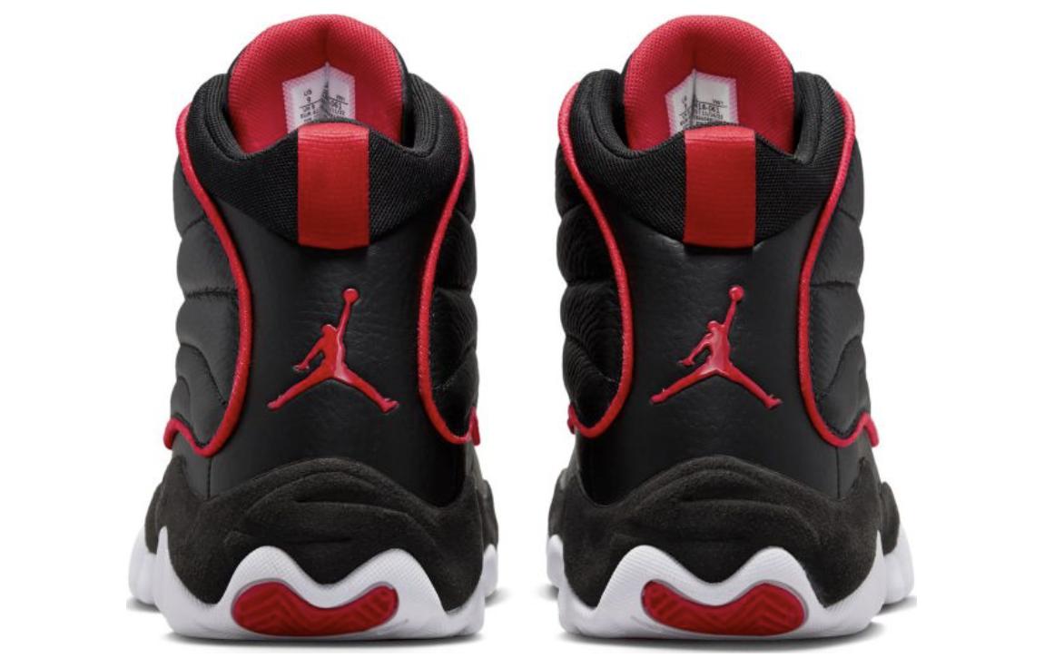 JORDAN Pro Strong Black University Red