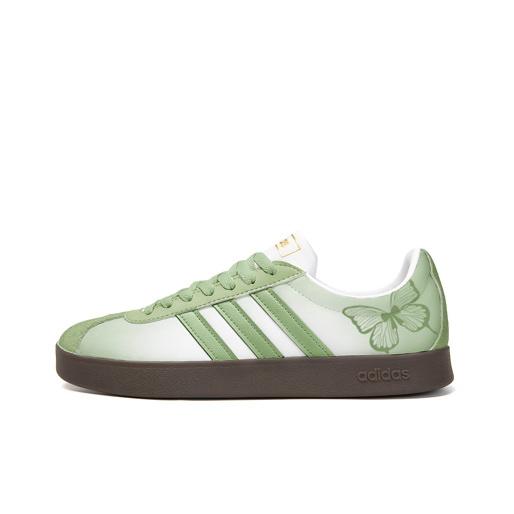 Adidas Neo VL Court 2.0 Anti-Slip Wear-Resistant Low-Top Skateboard Shoes Unisex White Green купить в интернет-магазине Yoocart с быстрой доставкой по России.