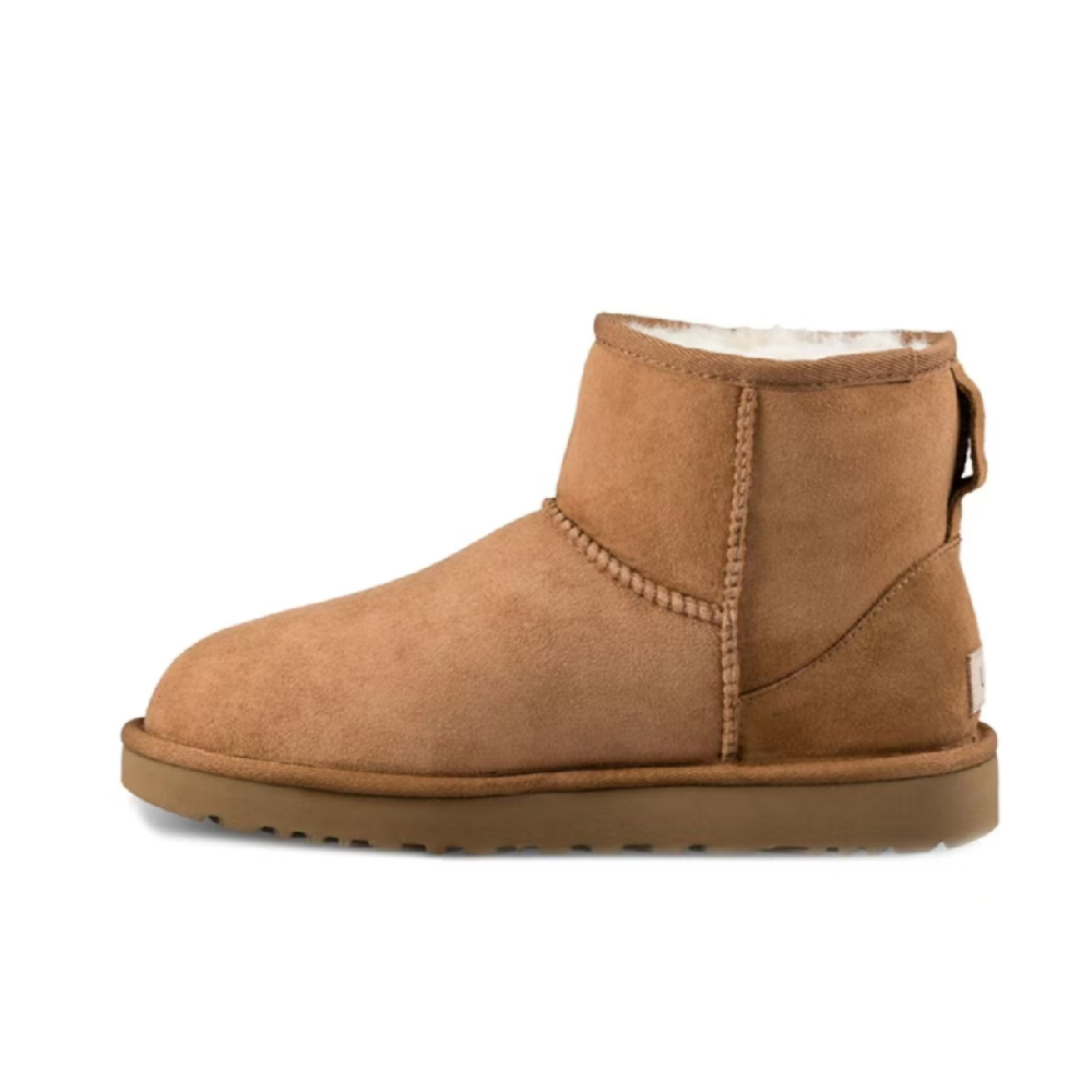 UGG CLASSIC MINI Butterfly Fairy Snow Boots Women's Brown