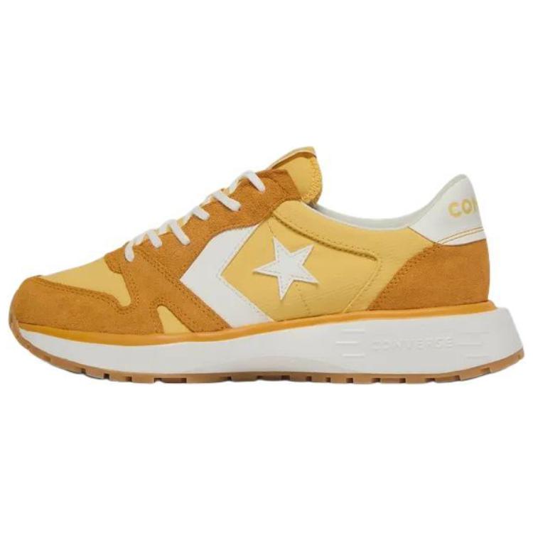 Converse Low Top Casual Running Shoes Unisex Yellow