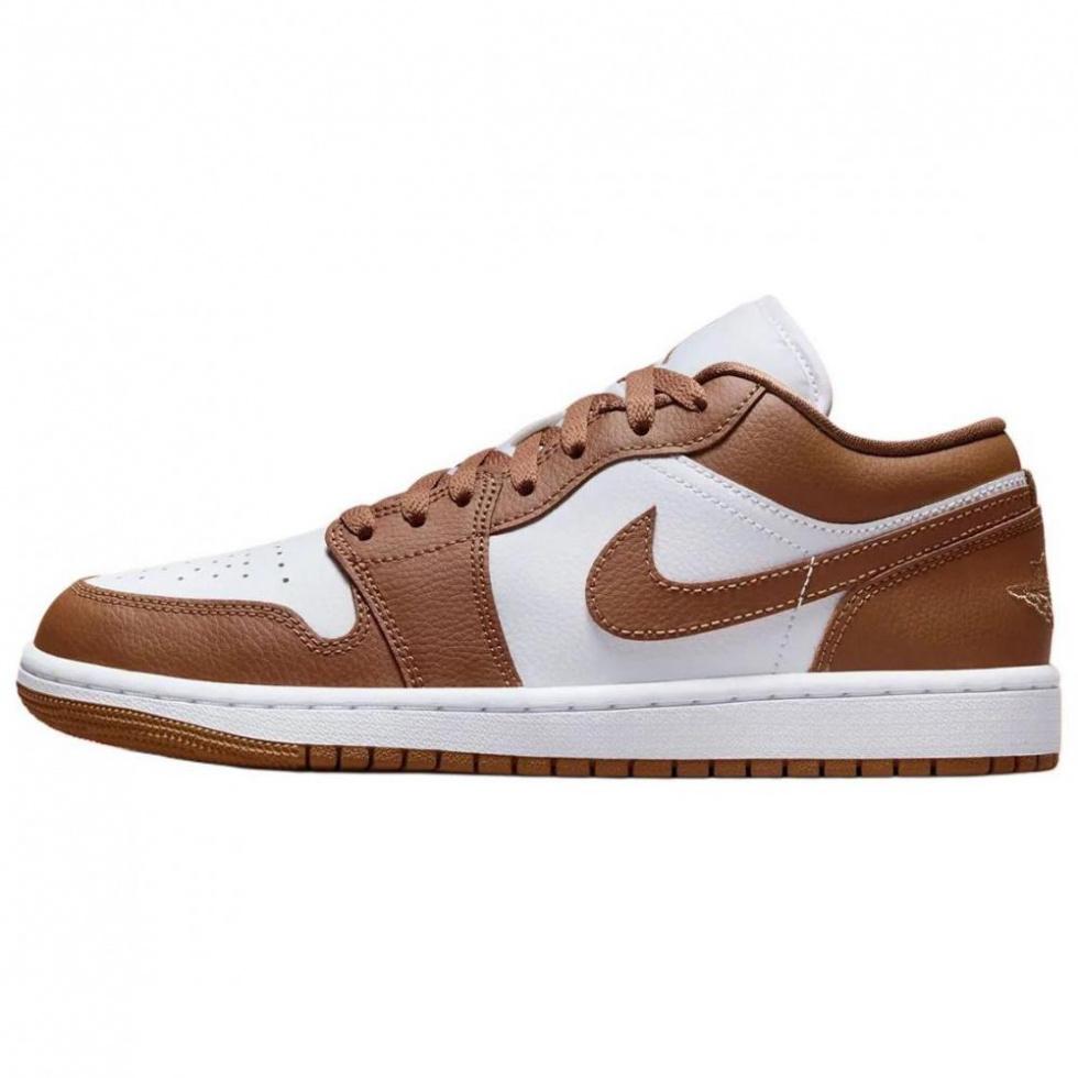 Jordan 1 Low Archaeo Brown White Women's