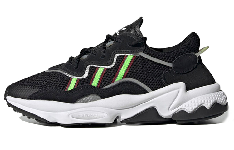 Adidas Originals Ozweego Black Solar Green Women's