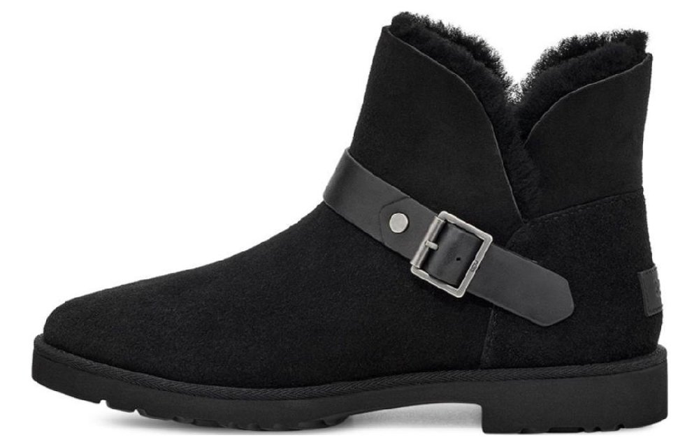 UGG Romely Short Buckle Boot 'Black' Women's