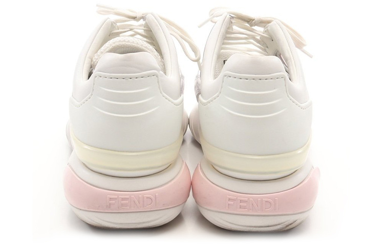 FENDI Leather Low 'White Pink' купить в интернет-магазине Yoocart с быстрой доставкой по России.