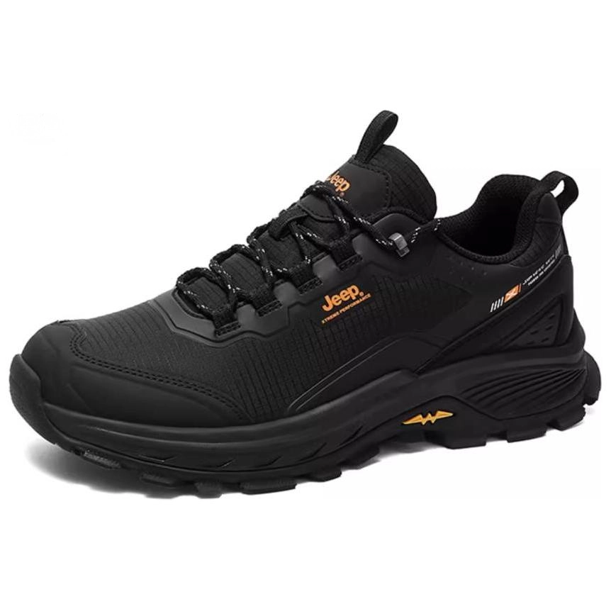 Jeep Low Top Hiking Shoes Men's Black