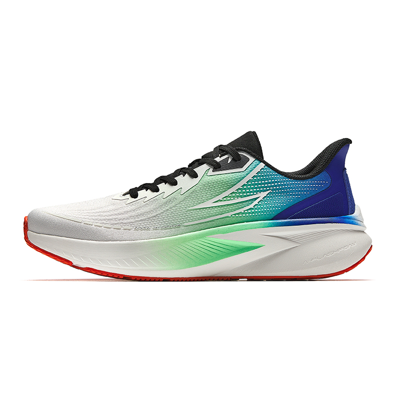 Anta Cushioning Wear-Resistant Low-Top Running Shoes Men's Papyrus White