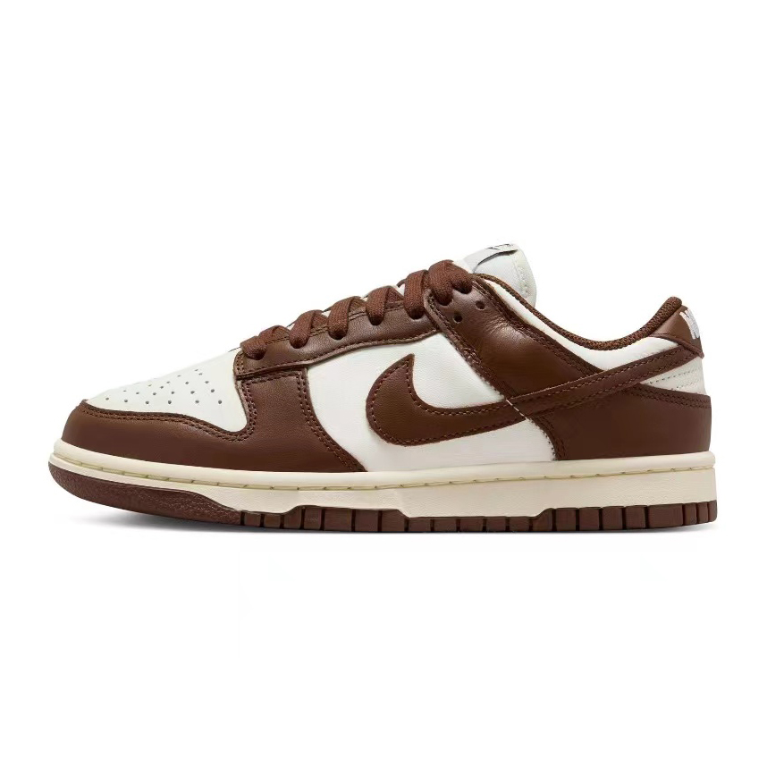 Nike Dunk Low Low-Top Skateboard Shoes Women's Brown Pink купить в интернет-магазине Yoocart с быстрой доставкой по России.