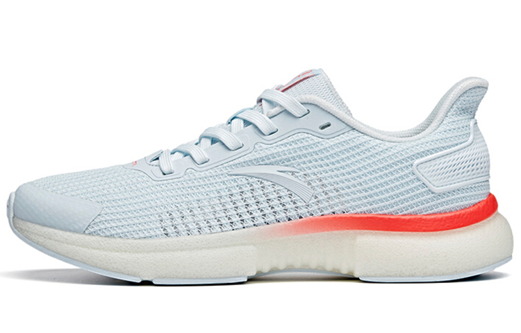 Anta Cushioning Anti-Slip And Wear-Resistant Lightweight Rebound Low-Top Running Shoes Men's Light Dusty Gray