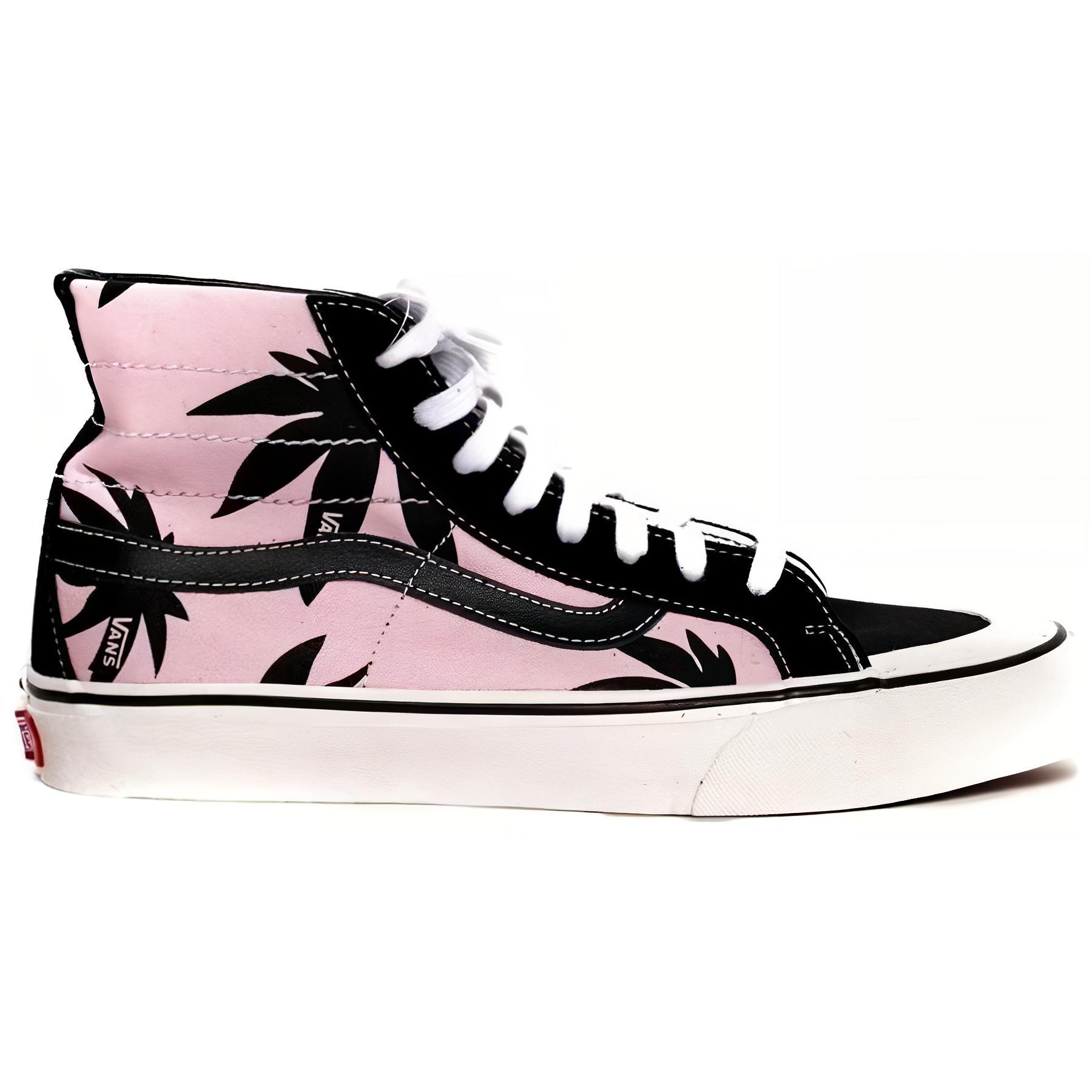 Vans Sk8 Hi 138 Decon Summer Leaf Pink Black