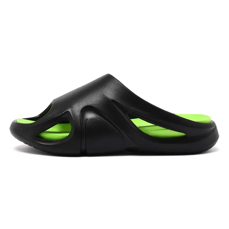 Jeep EVA Abrasion Resistant Slide Slippers Men's Black Green