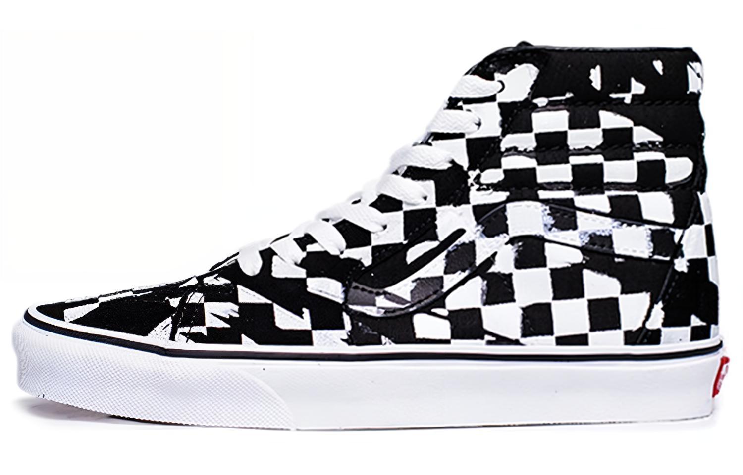 Sk8 Vans-Hi 'Overprint Checkboard' купить в интернет-магазине Yoocart с быстрой доставкой по России.