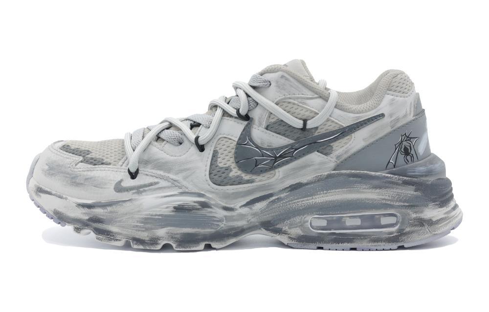 Nike Air Max Fusion Low-Top Running Shoes Women's Gray Black