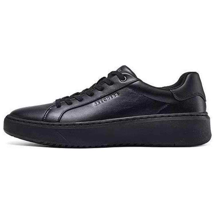Skechers Street Cushioning Wear-Resistant Low-Top Skateboard Shoes Men's Black