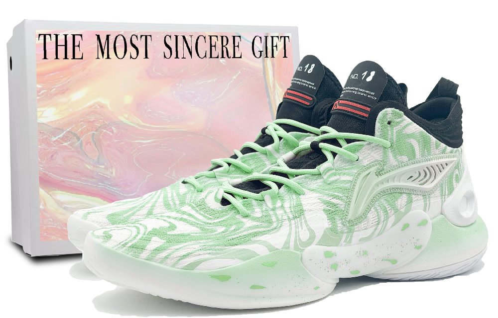 LiNing YuShuai 18 Mid-Top Basketball Shoes Men's Green